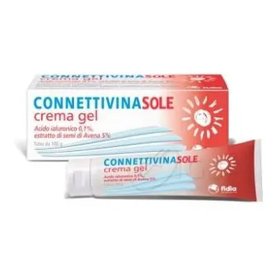 Connettivina Sole Crema Gel Scottature 100 gr