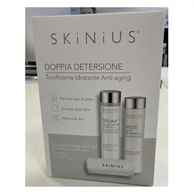 Skinius Doppia Detersione Antiaging Cofanetto