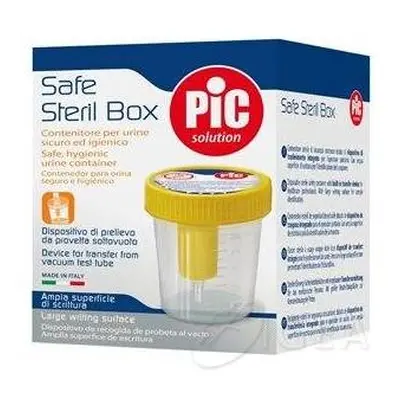 Pic Safe Steril Box Contenitore per Urine 100 ml