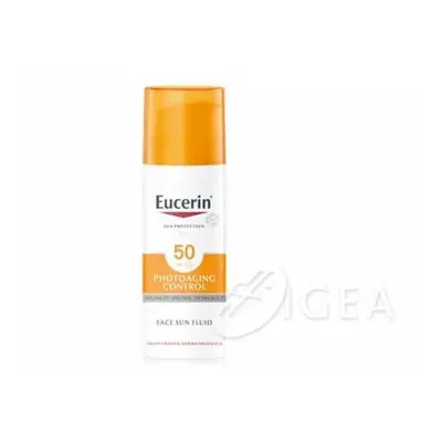 Eucerin Sun Fluid Anti-Età Viso Crema protezione solare SPF50 50 ml