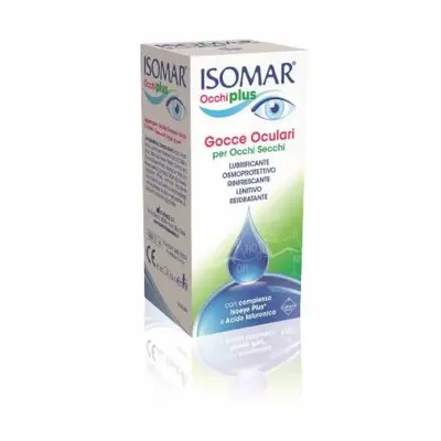 Isomar Occhi Plus Gocce Oculari all'Acido Ialuronico 0,25% 10 ml