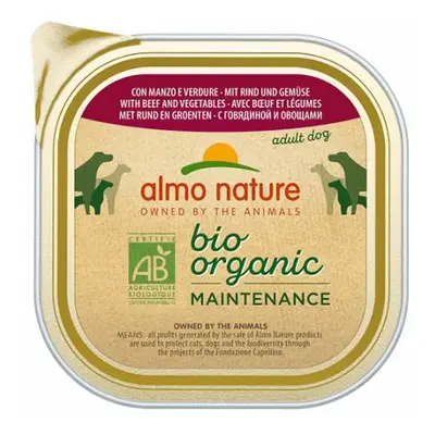 Almo Nature Bio Organic Maintenance Manzo Verdure Cibo umido per cani adulti 300 g