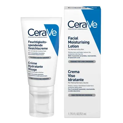 CeraVe Crema Viso Idratante con Acido Ialuronico