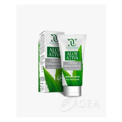 Natur Unique Aloe Attiva Crema Riparatrice Viso Mani Corpo