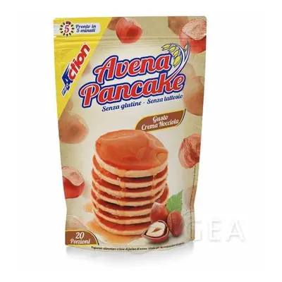 ProAction Avena Pancake Preparato Gusto Crema Nocciola 20 porzioni