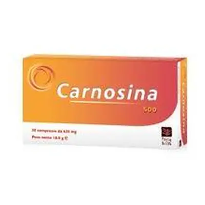 Carnosina 500 Integratore per metabolismo cellulare 30 compresse