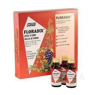 Salus Floradix Integratore Ferro e Vitamine in Flaconcini