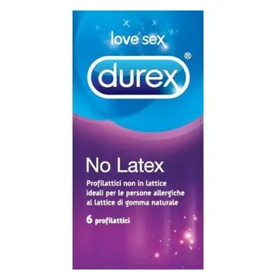 Durex Preservativi No Latex Anallergici 6 pezzi