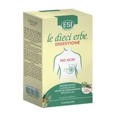 Esi Le Dieci Erbe Digestione No Acid Aiuto Funzione Digestiva 16 Pocket Drink