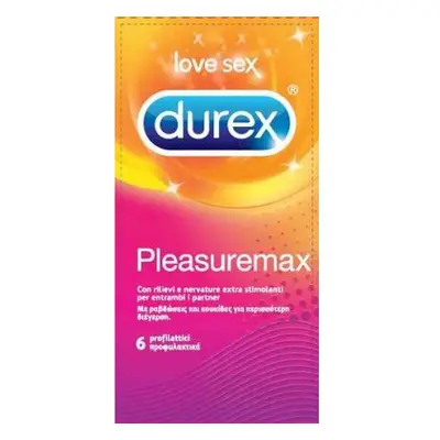 Durex Preservativi Pleasuremax 6 pezzi