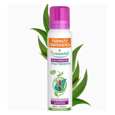 Puressentiel S.O.S Pidocchi Spray Preventivo Pidocchi 200 ml