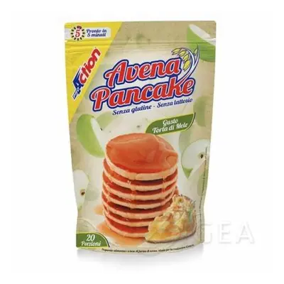 ProAction Avena Pancake Preparato Gusto Torta di Mele 20 porzioni