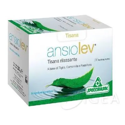 Specchiasol Ansiolev Tisana rilassante con tiglio camomilla e passiflora 20 filtri