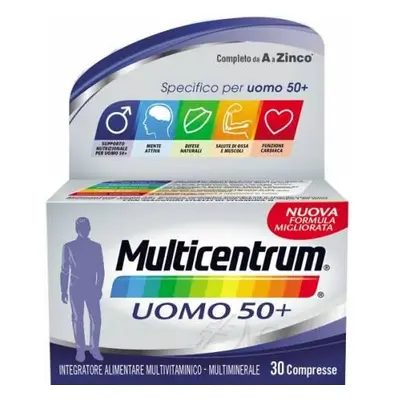 Multicentrum Uomo 50+ Integratore per l'Uomo oltre i 50 Anni