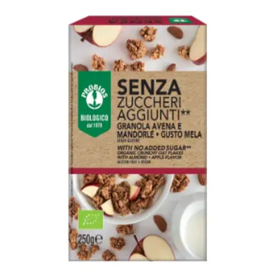 Probios Granola Avena e Nocciola Senza Glutine e Zuccheri 250 g