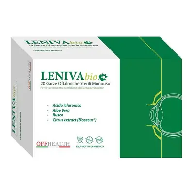 Leniva Biosecur Garze Oftalmiche 20 Pezzi