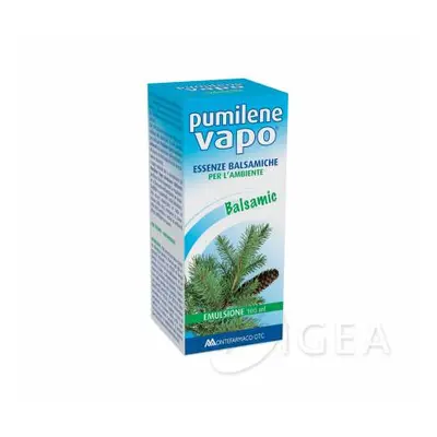 Pumilene Vapo Emulsione Balsamic Essenza per Respirare Meglio 100 ml