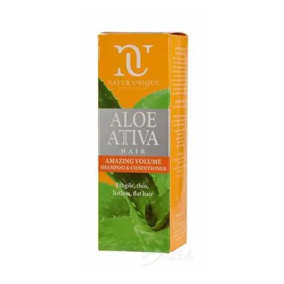 Natur Unique Aloe Attiva capelli Shampoo e Balsamo Volume Strepitoso