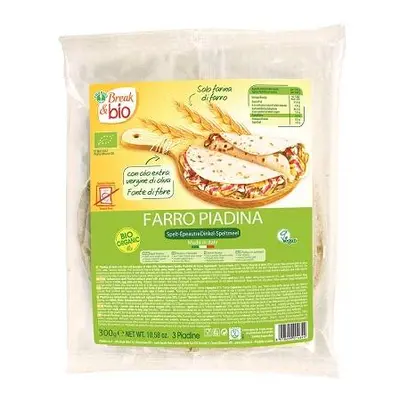 Probios Break & Bio Piadina 100% Farro senza lievito 3 X 100 g