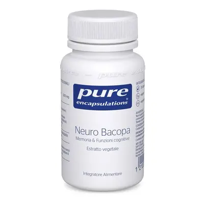 Pure Encapsulations Neuro Bacopa Integratore per Memoria & Funzioni Cognitive 30 capsule