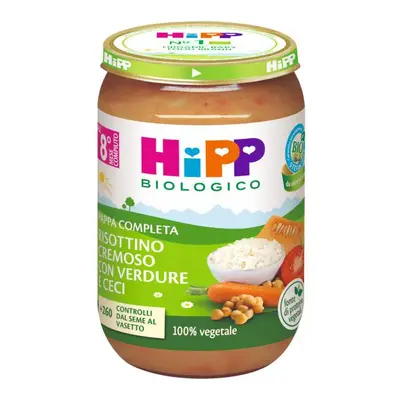 Hipp Risottino Cremoso con Verdure e Ceci 100% Naturale 220 grammi