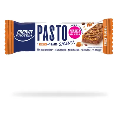 Enervit Protein Crunchy Caramel Pasto sostitutivo Barretta 55 g