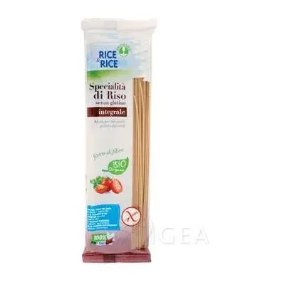 Rice&Rice Spaghetti Pasta di Riso Biologica Integrale Prodotto senza glutine 250 g