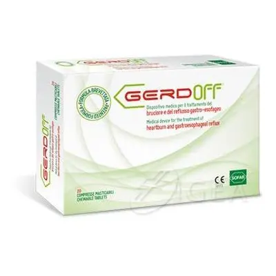 Sofar Gerdoff Integratore per il Reflusso Gastroesofageo 20 compresse