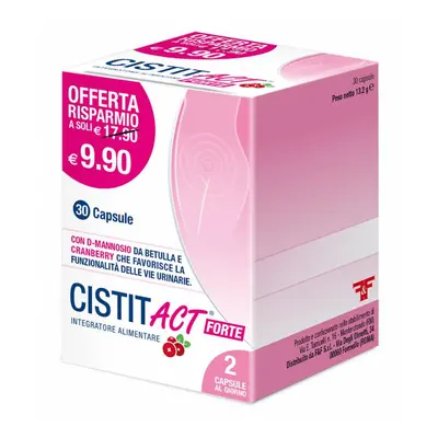 Linea Act Cistit Act Forte Integratore per le Vie Urinarie 30 capsule