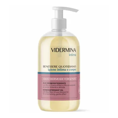 Vidermina Intima Olio Detergente Corpo e Intimo per Tutta la Famiglia 500 ml