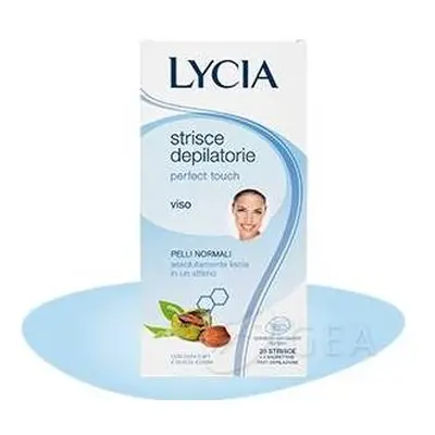 Lycia Perfect Touch Strisce depilatorie per il viso e la pelle normale 20 pezzi