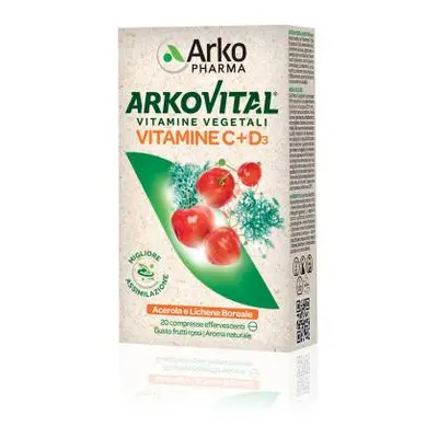 Arkopharma Arkovital Vitamine C+D3 Difese Immunitarie 20 compresse