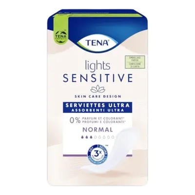 Tena Lady Lights Sensitive Normal Proteggi-Slip per Perdite Urinarie 16 pezzi