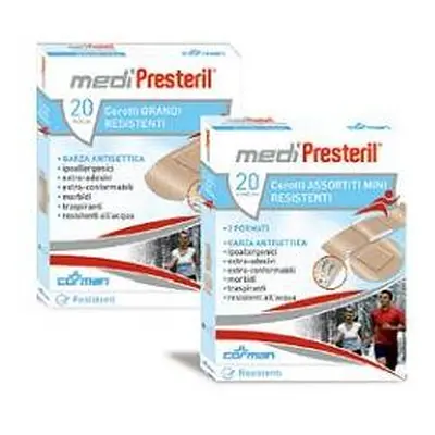 Medipresteril Cerotti resistenti Mini 2 Formati 20 Pezzi