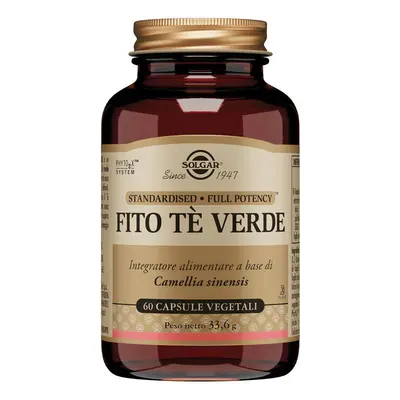 Solgar Fito Tè Verde Integratore Antiossidante 60 capsule