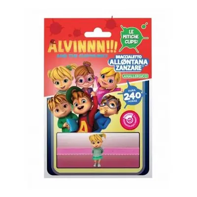 Bracciale Allontana Zanzare Anallergico per Bambini Alvin & Chipmunks