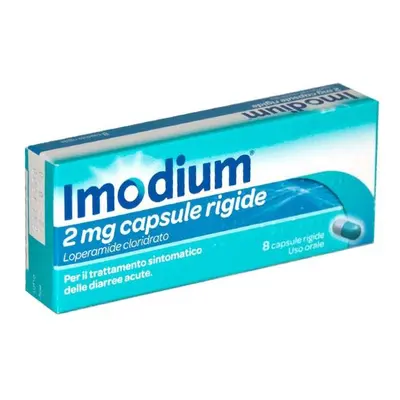 Imodium 2 mg Contro la Diarrea 12 capsule rigide