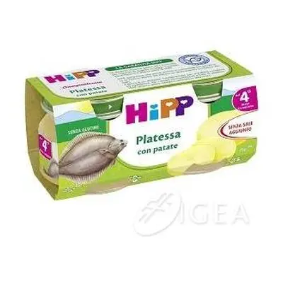 Hipp Bio Omogeneizzato Biologico Platessa con Patate