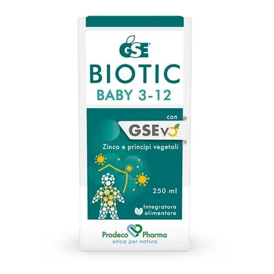 Gse Biotic Baby 3-12 anni Integratore per le Difese Immunitarie 250 ml