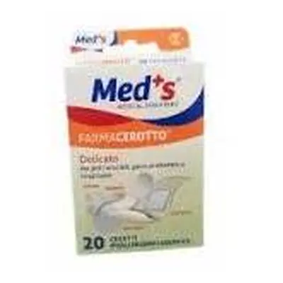 CEROTTO MEDS STRIPS DELICATO TESSUTO NON TESSUTO ASSORTITI 20 PEZZI