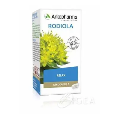 Arkopharma Arkocapsule Rodiola Integratore Anti-Stress 45 capsule