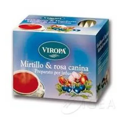 Viropa Mirtillo e Rosa Canina Preparato per Infuso 15 bustine