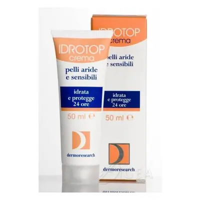 Dermoresearch Idrotop Crema Viso per Pelli Aride e Sensibili 50 ml