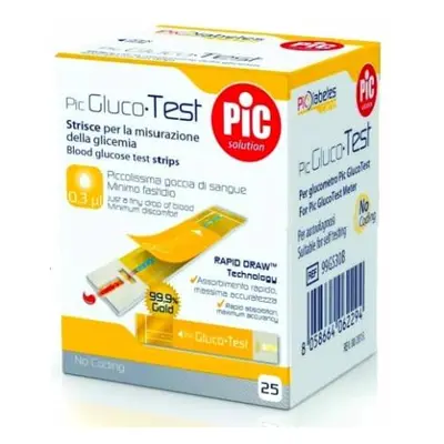 Pic Strisce Glucotest Strisce Misurazione Glicemia