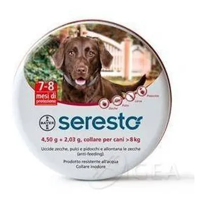 Bayer Seresto Collare antiparassitario per cani oltre 8 kg