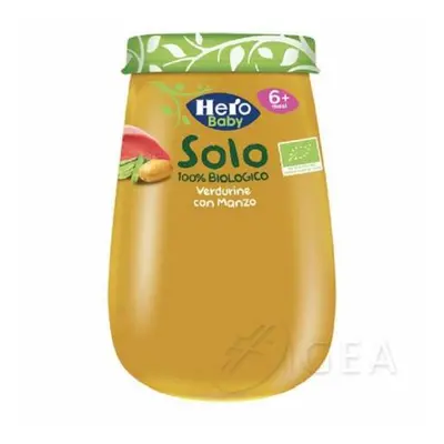 Hero Baby Solo Omogeneizzato Biologico Verdura e Manzo 190 gr