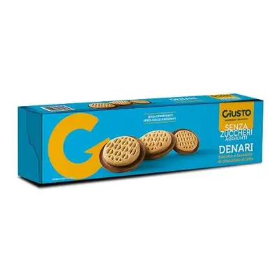 Giusto senza Zuccheri Biscotti Denari 120 g