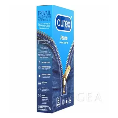 Durex Preservativi Jeans 6 pezzi