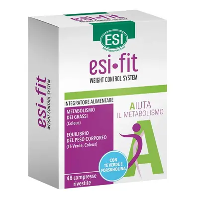 Esi Fit Aiuta il Metabolismo Integratore Naturale Con The Verde 48 Compresse