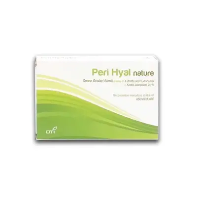 Oti Peri Hyal Nature Collirio Contro gli Arrossamenti Oculari 10 Flaconcini Monodose 0,5 Ml